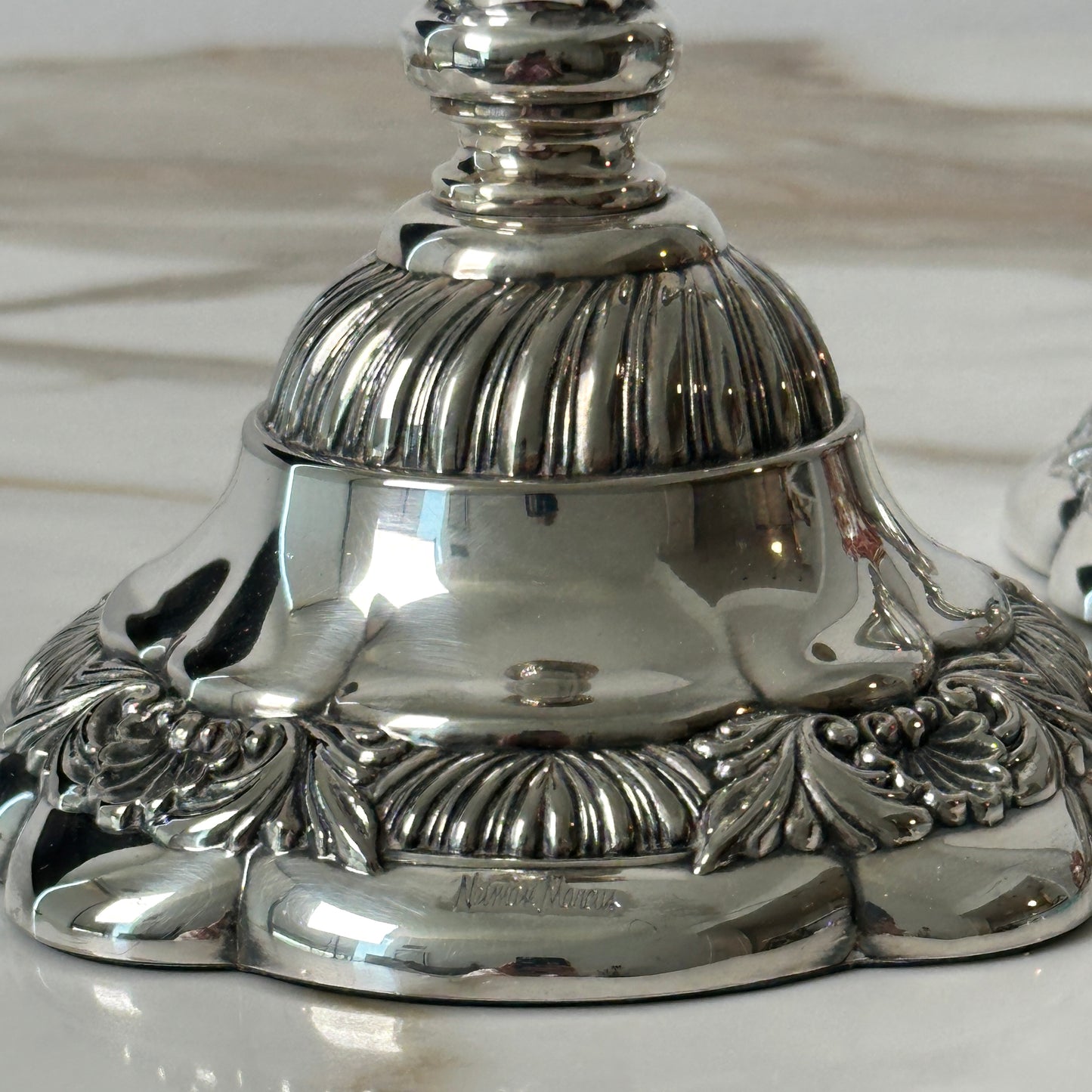 Neiman Marcus Italian Silver Candlesticks