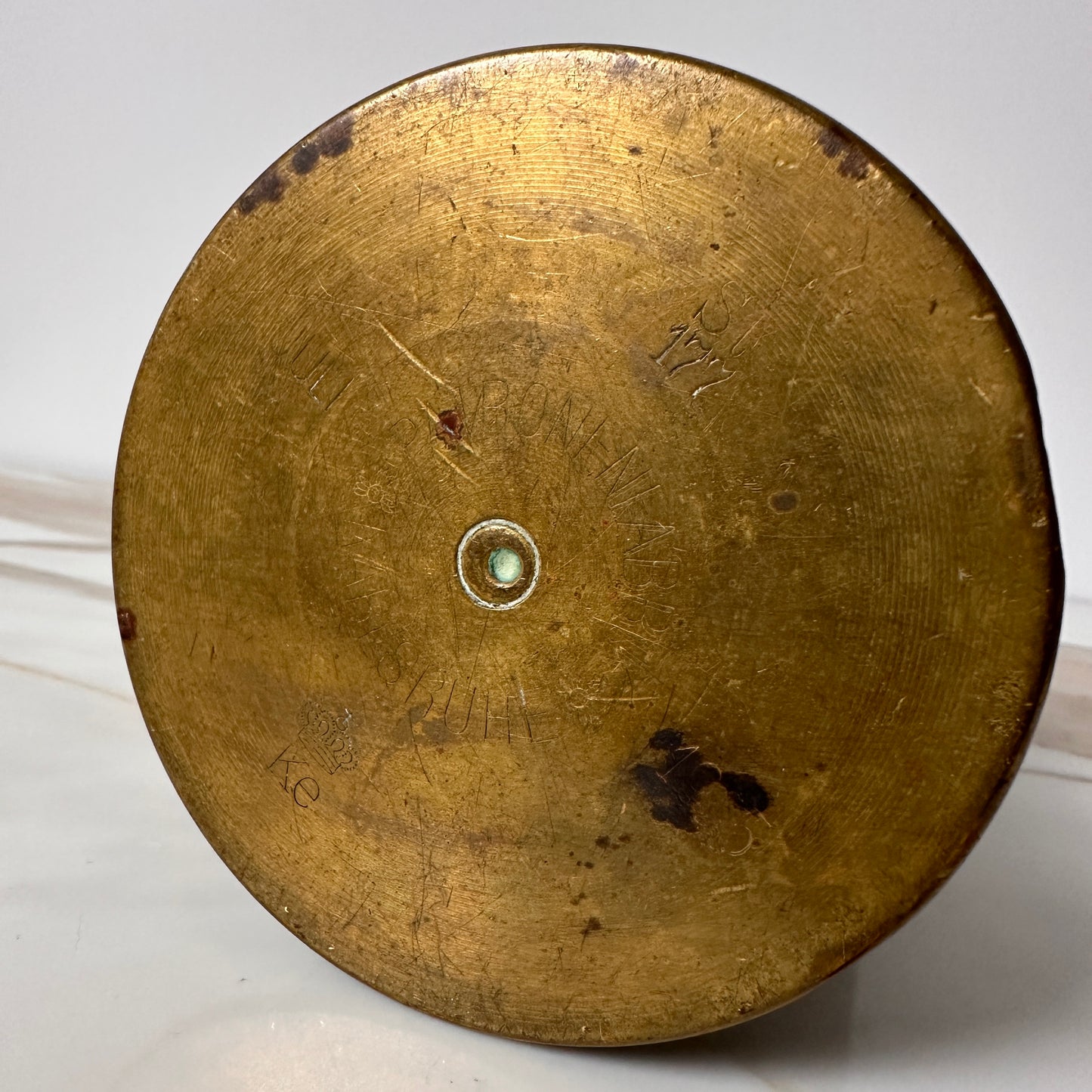 WW1 Brass Trench Art Vase