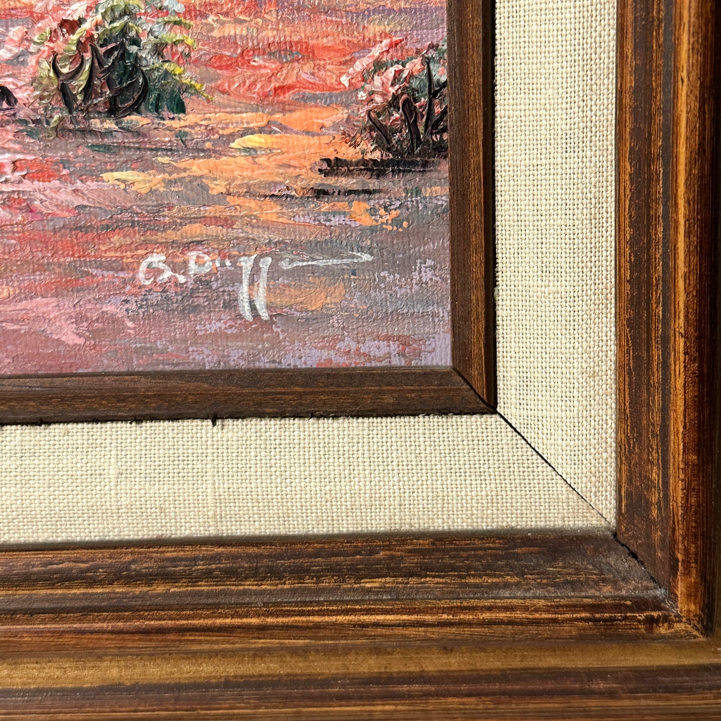 B. Duggan Southwest Desert Oil Painting