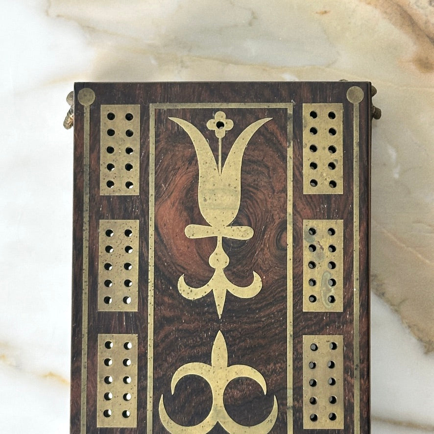 Claw Foot Cribbage Board