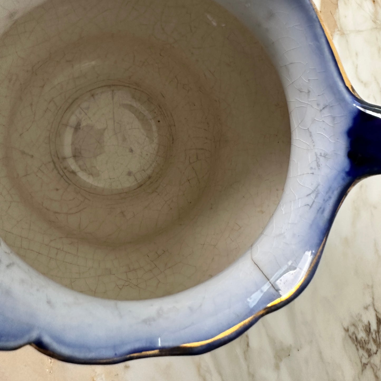 La Belle Flow Blue Pitcher