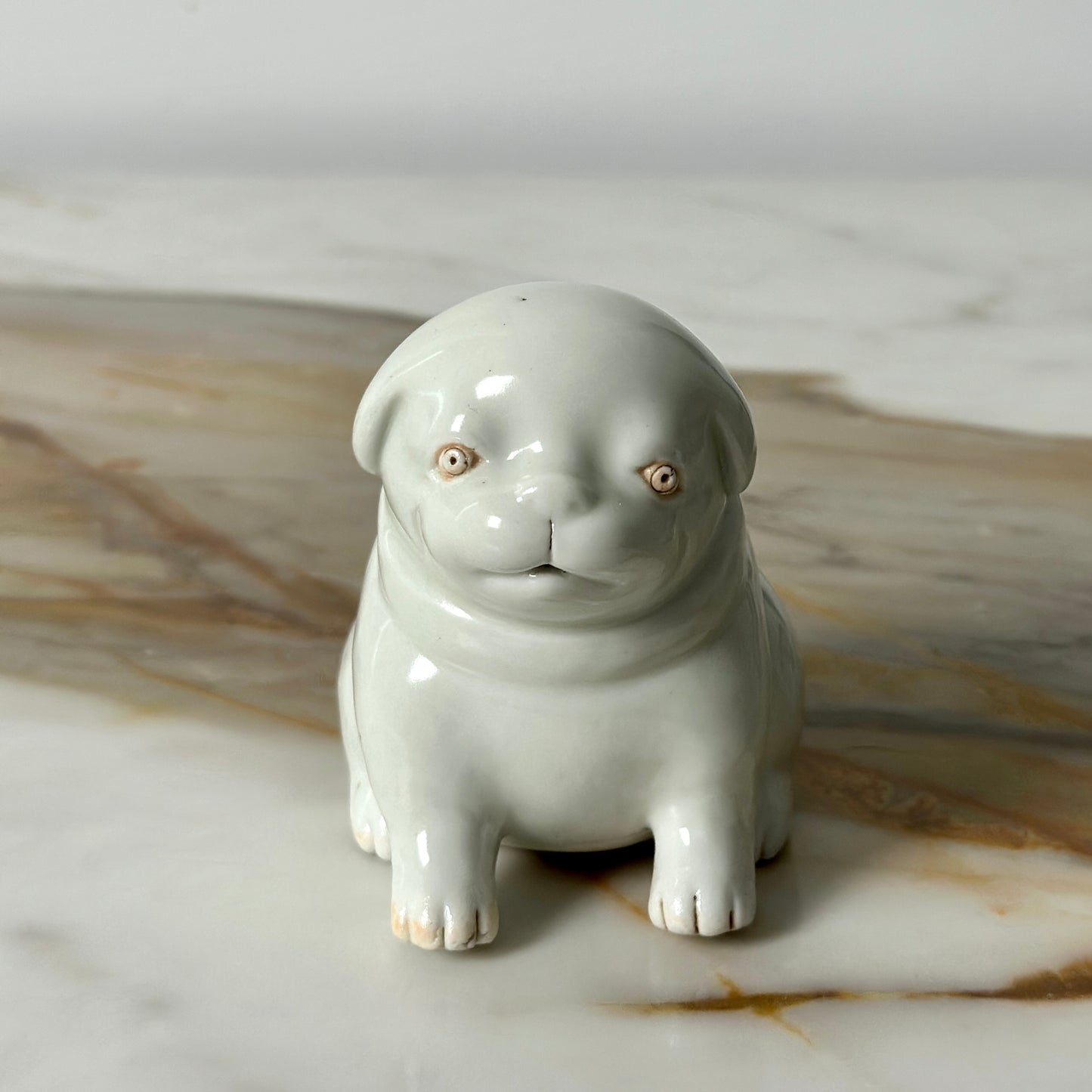Japanese Hirado Puppy Water Dropper (suiteki)