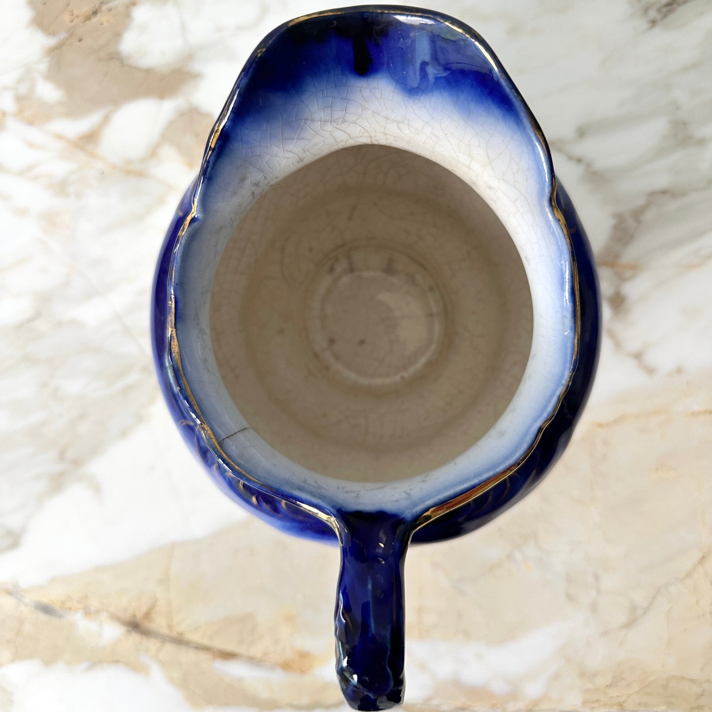 La Belle Flow Blue Pitcher