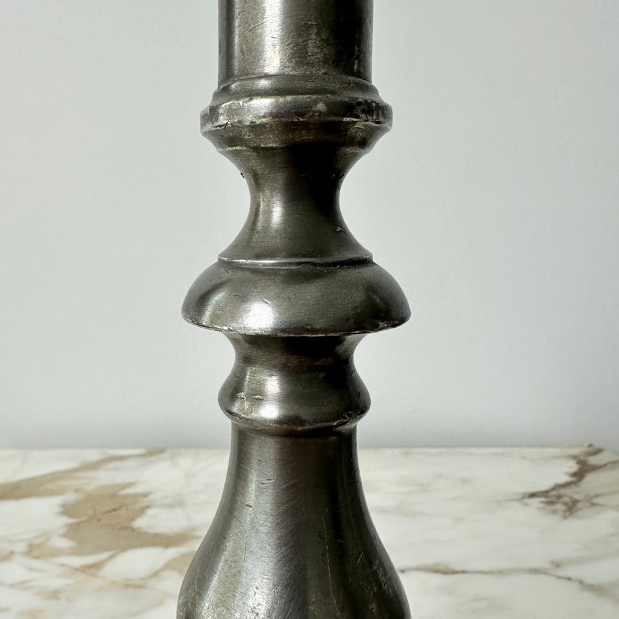 Colonial Casting Co Pewter Candlesticks - Pair