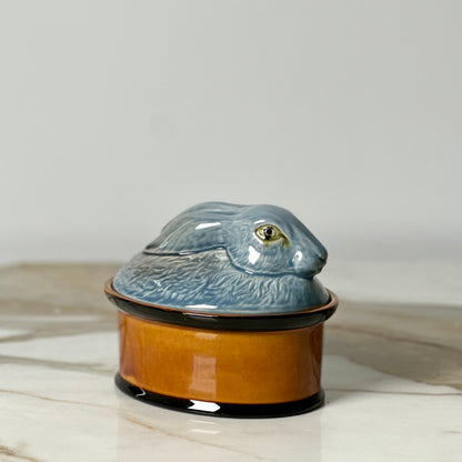 Faiencerie Subtil Earthenware Rabbit Tureen
