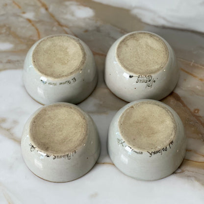 Ken Edwards El Palomar Blue Bird Bowls - set of 4
