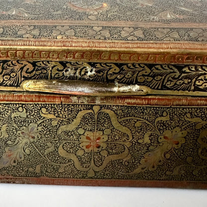 Brass and Enamel Box