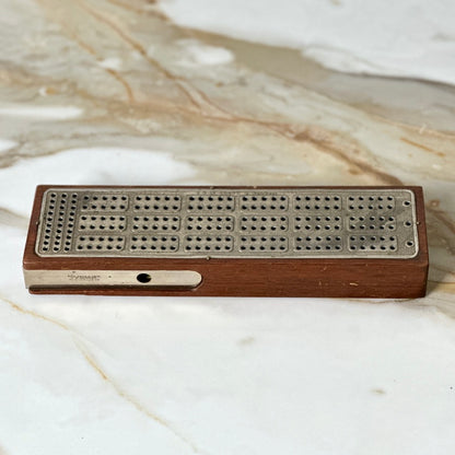 C.W. Le COUNT 1879 Cribbage Board