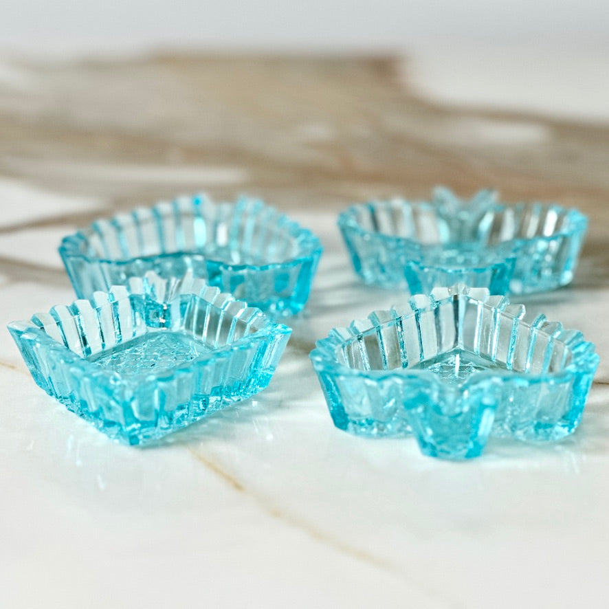 Four Playing Card Suit Ashtrays