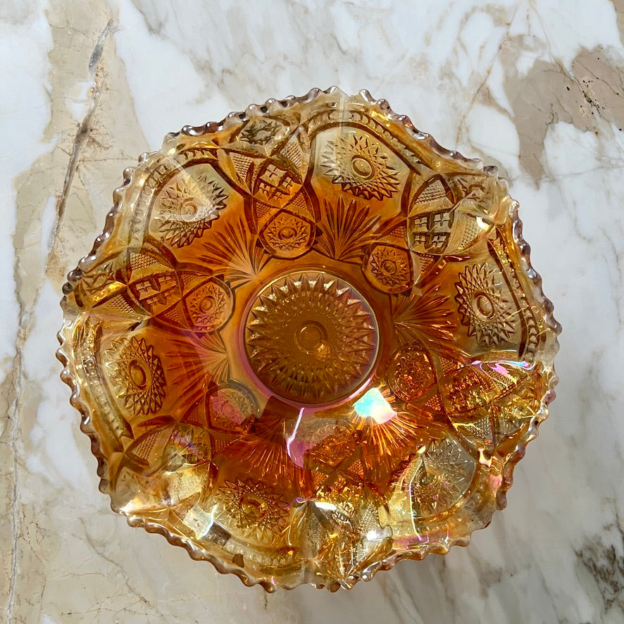 Carnival Glass Dish