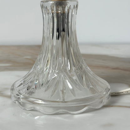Princess House Crystal Lamp