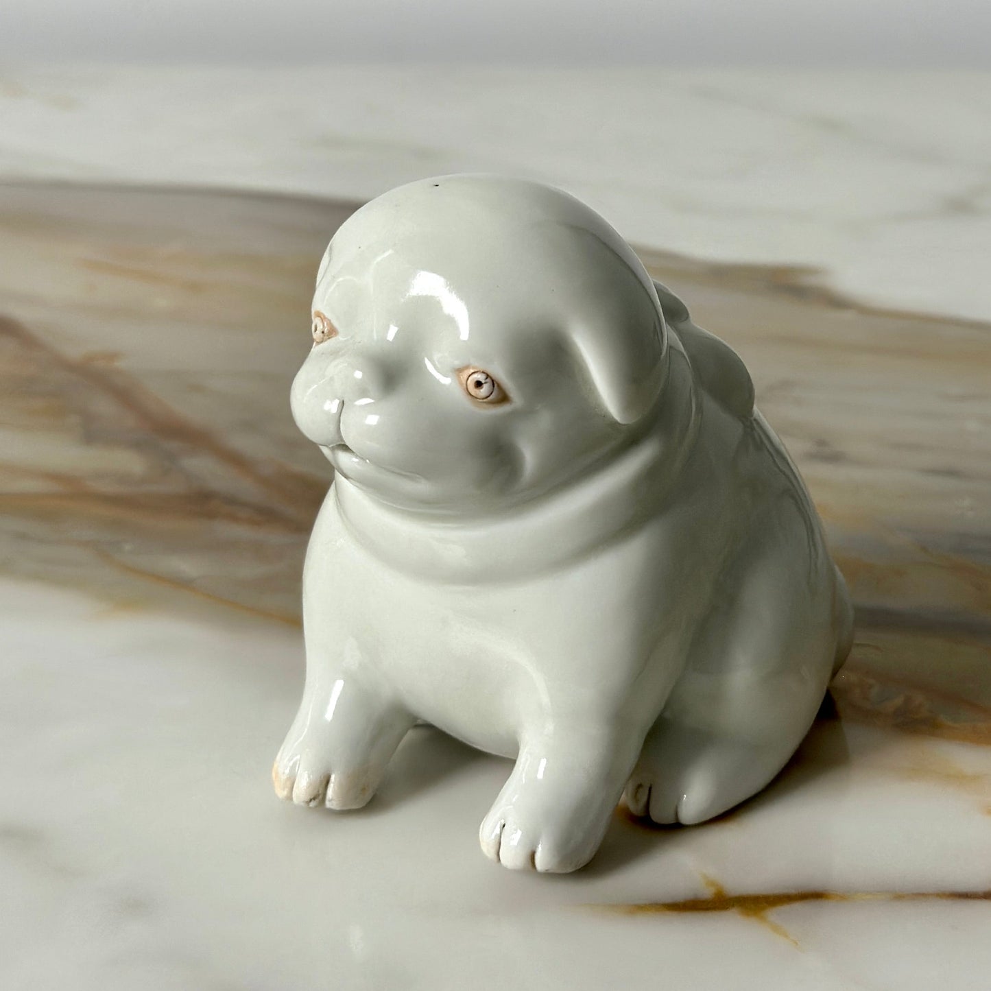 Japanese Hirado Puppy Water Dropper (suiteki)