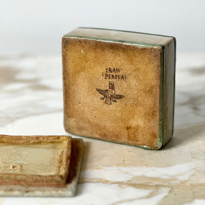 Persian Love Bird Stone Box