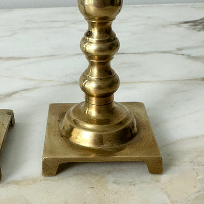 Brass Candlesticks - Pair