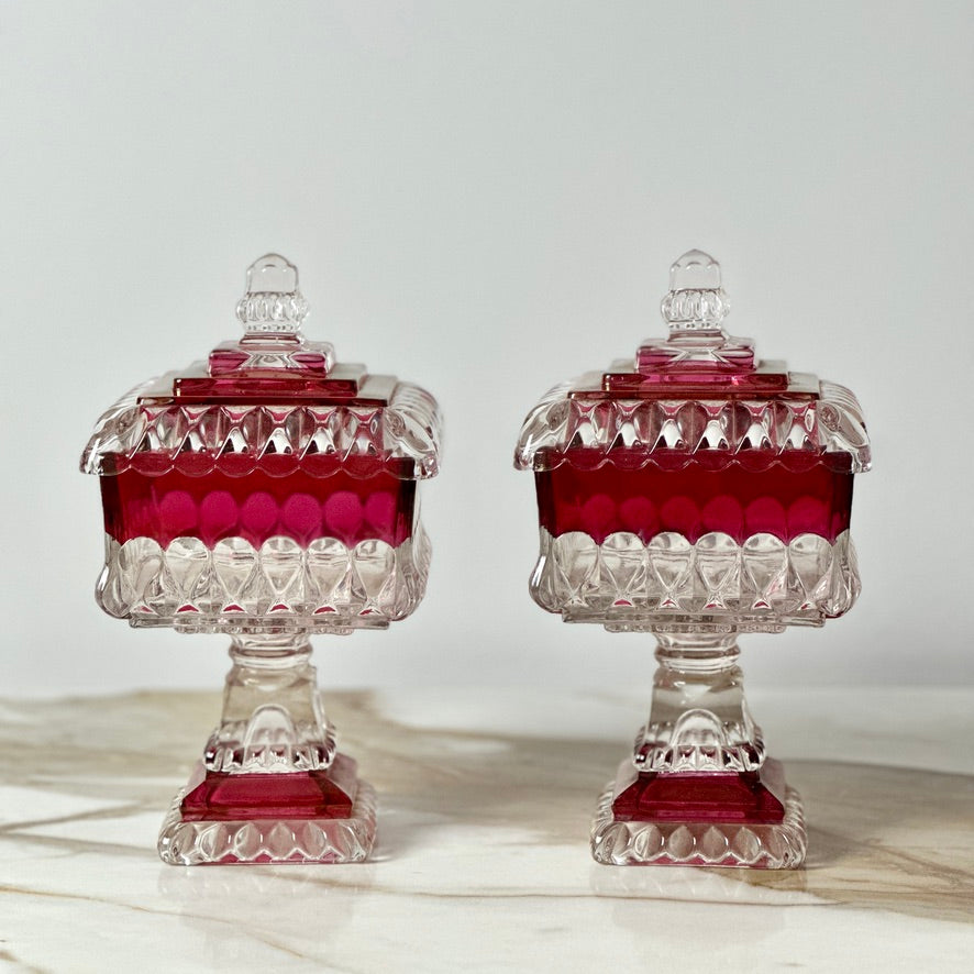 Westmoreland Ruby Wedding Box - Pair