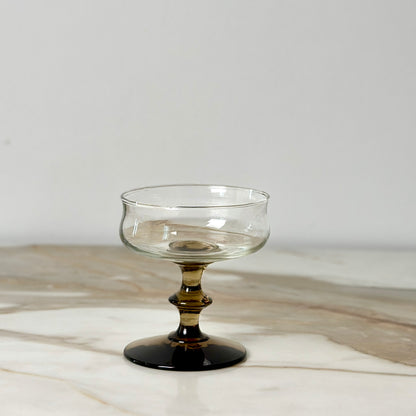 Libbey Tulip Brown Champagne Glasses - 4