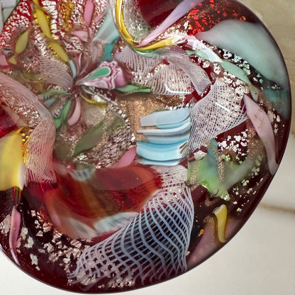 Tutti Frutti Murano Glass Ashtray