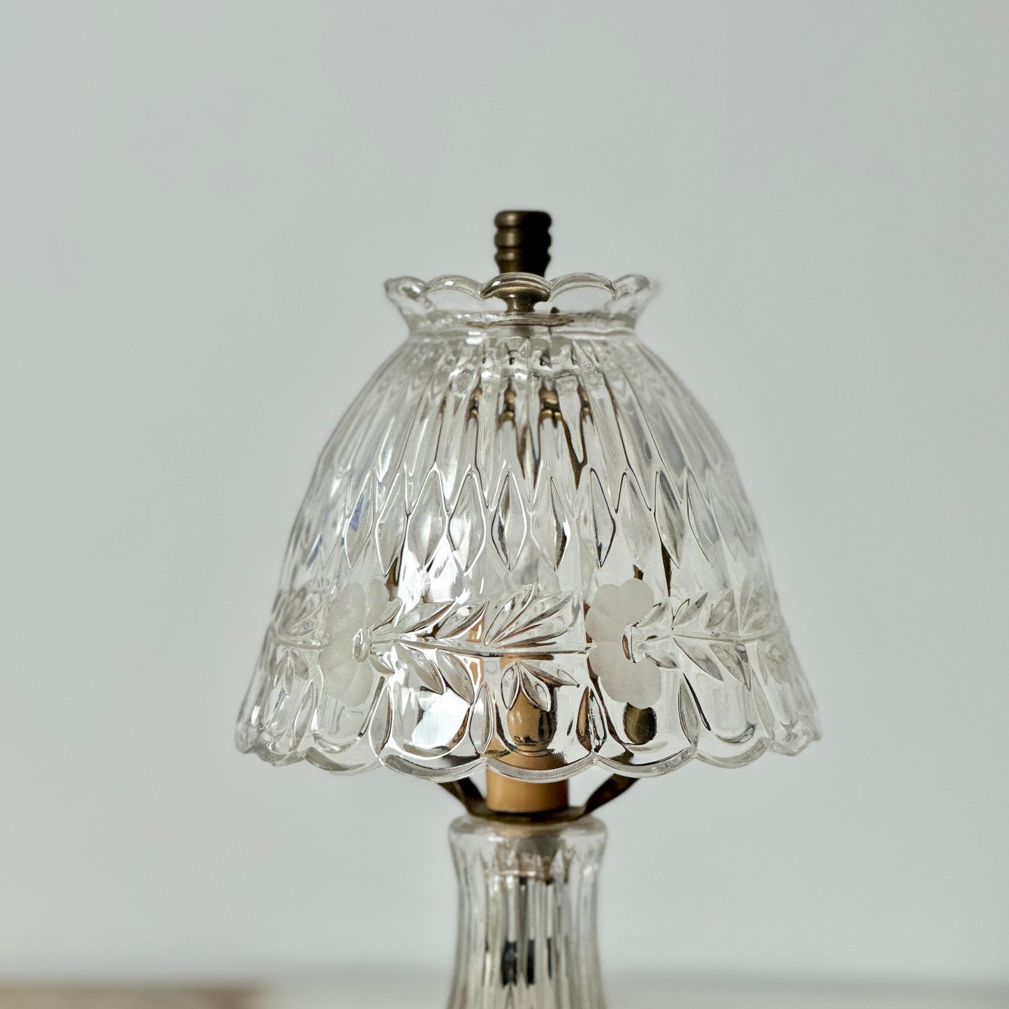 Princess House Crystal Lamp