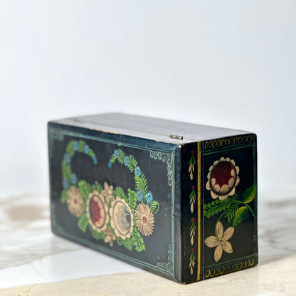 Mexican Lacquered Wood Box