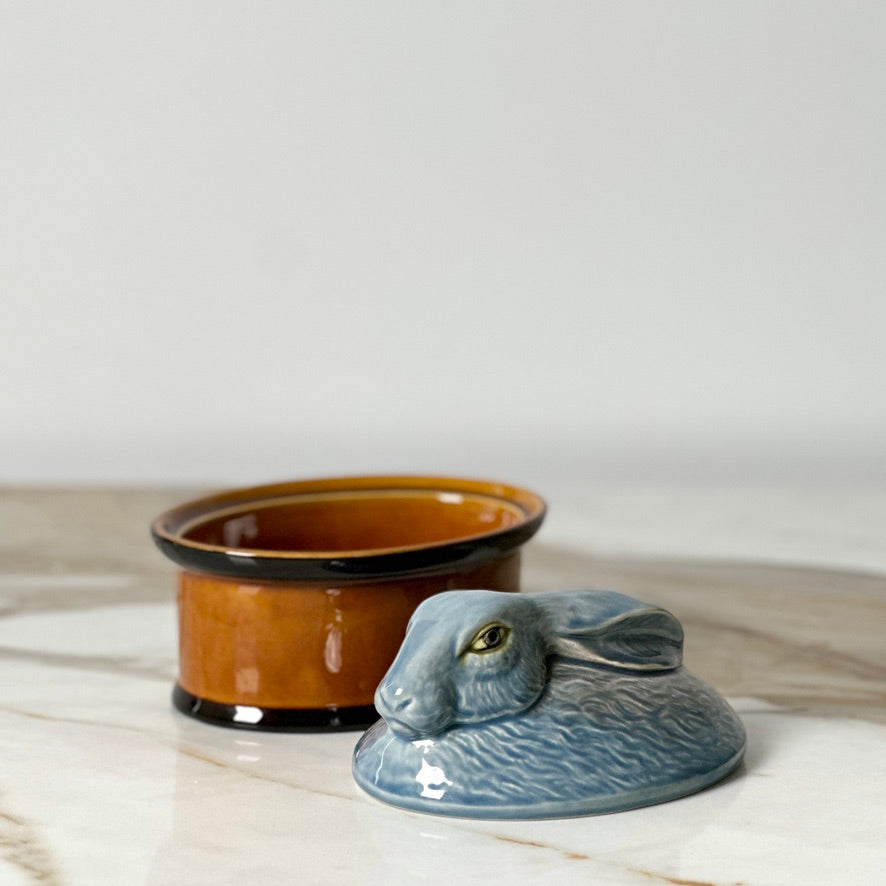 Faiencerie Subtil Earthenware Rabbit Tureen