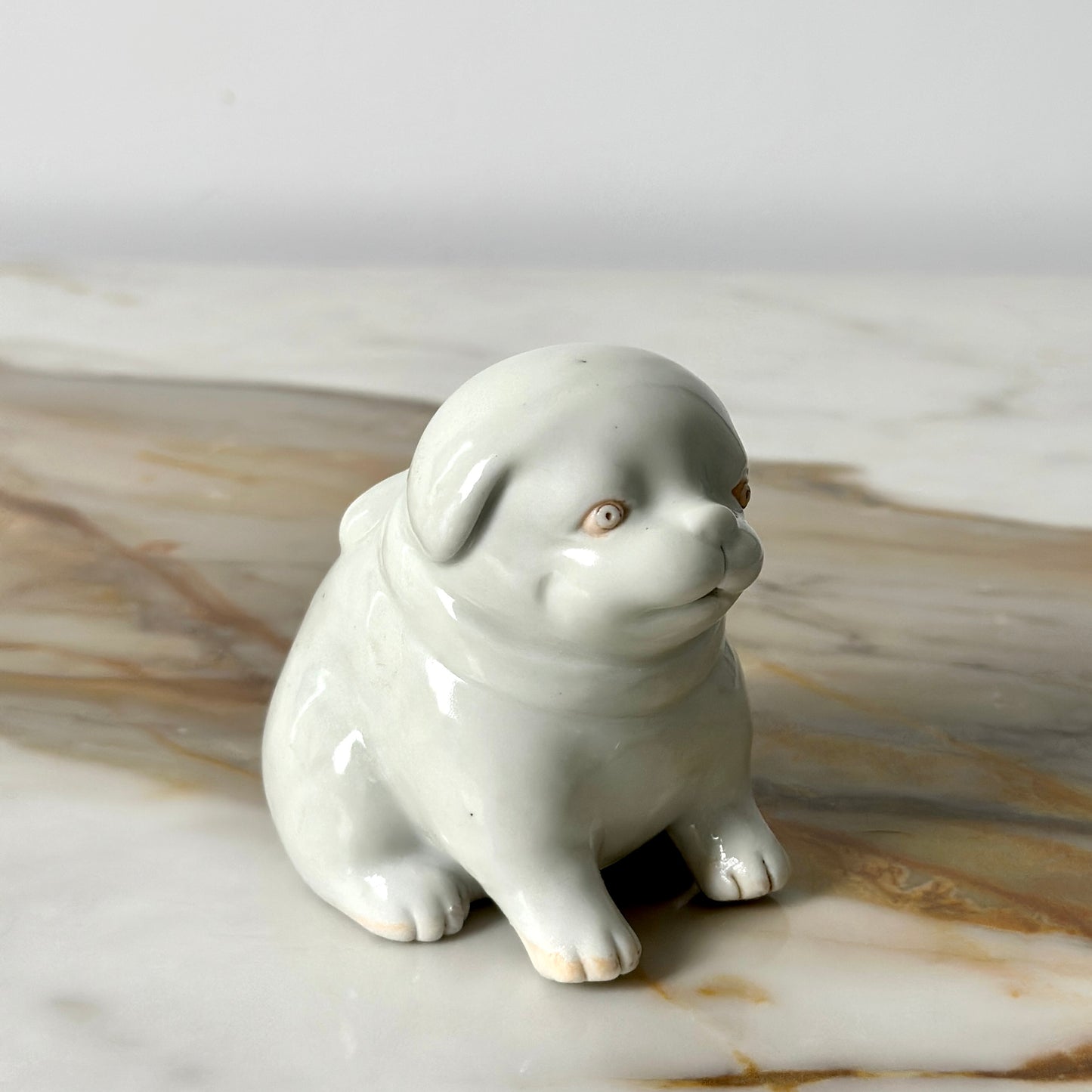 Japanese Hirado Puppy Water Dropper (suiteki)