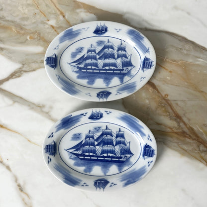 Nantucket Distributing Co Sailing Platter - Set of 2