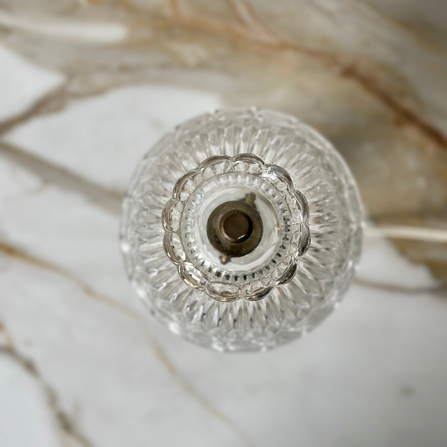 Princess House Crystal Lamp