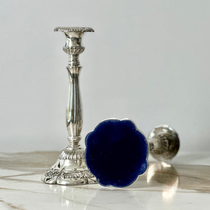 Neiman Marcus Italian Silver Candlesticks