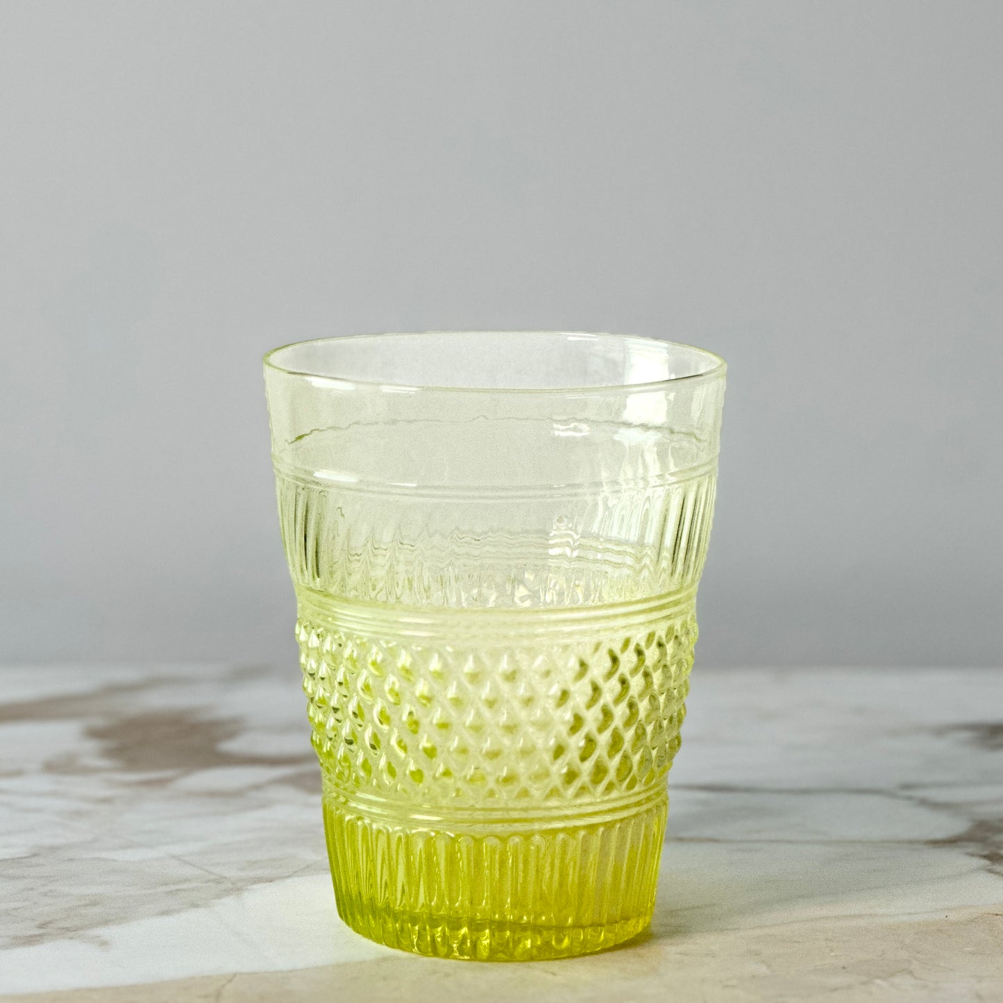 MMA Diamond Banded Flip Glass / Vase