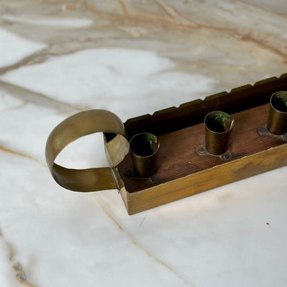Swedish Brass Advent Candle Holder