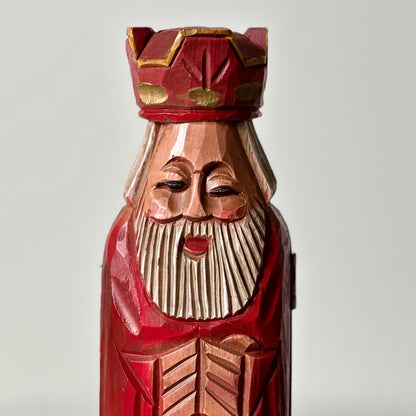 King Wooden Wine Bottle Holder
