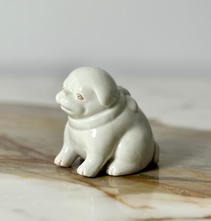 Japanese Hirado Puppy Water Dropper (suiteki)