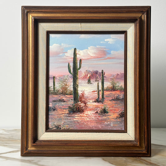 B. Duggan Southwest Desert Oil Painting