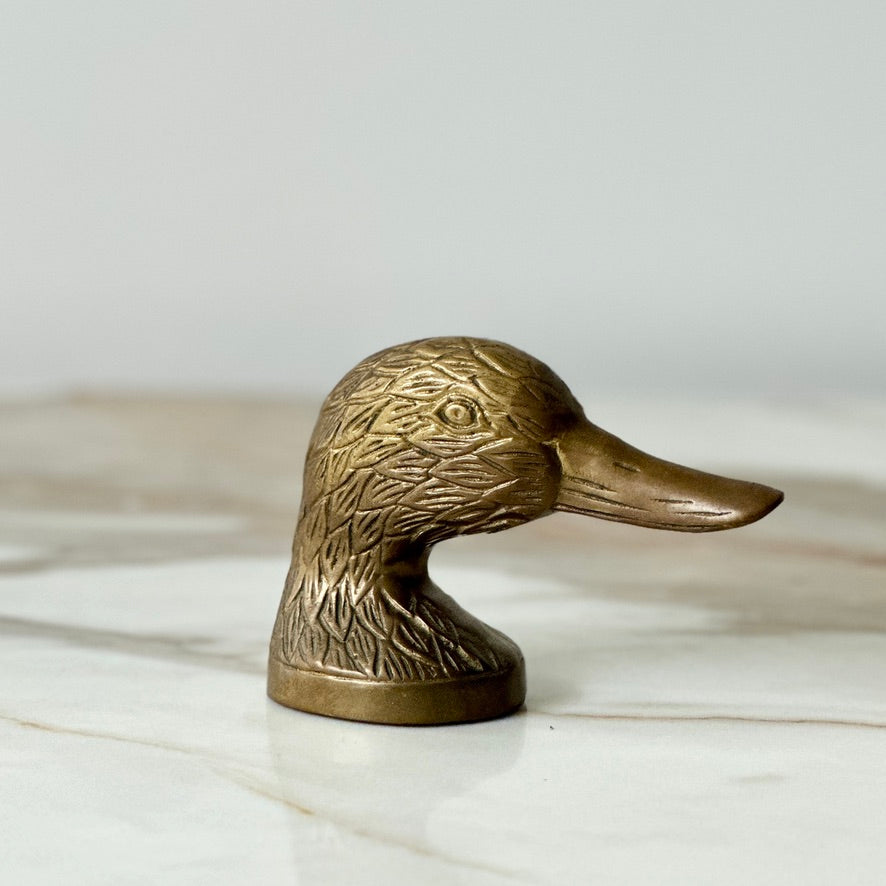 Brass Duck Head Bottle Opener