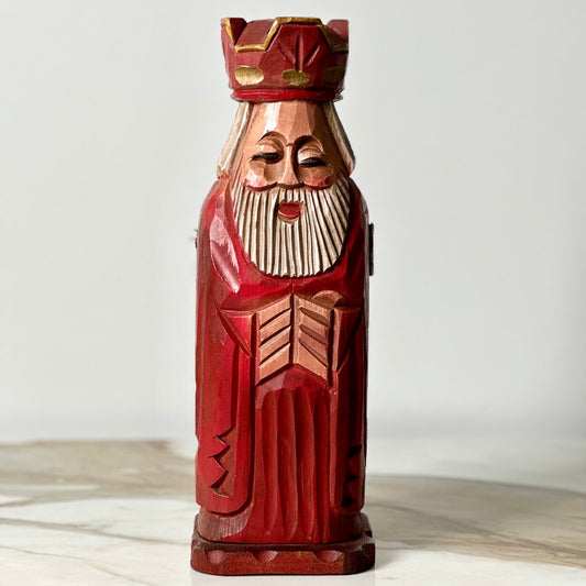 King Wooden Wine Bottle Holder