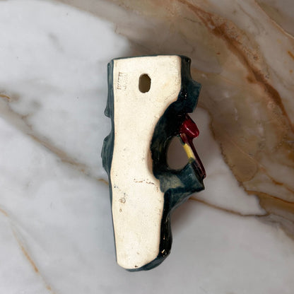 Japanese Bird Wall Pocket