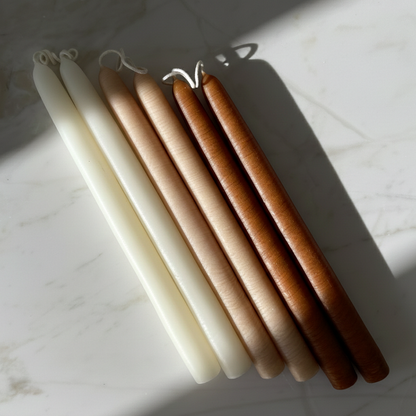 Mole Hollow Dripless Candles - Sand Trio