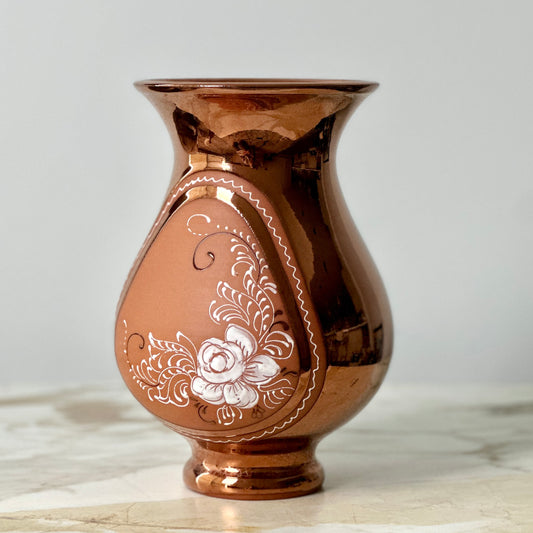 Copper Painted Vase